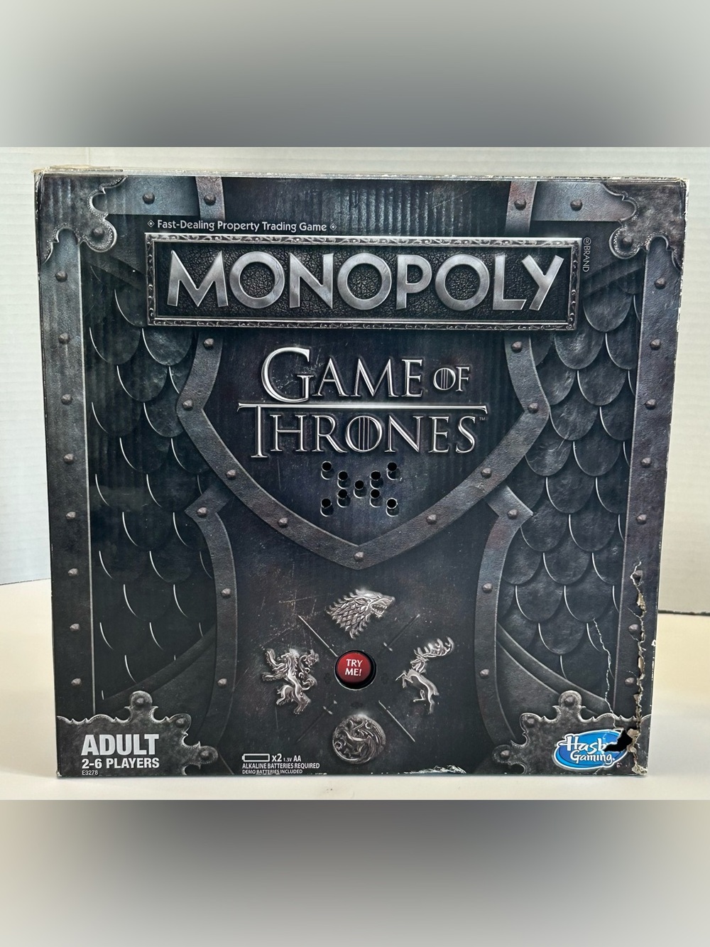 Monopoly Game of Thrones Board Game Complete